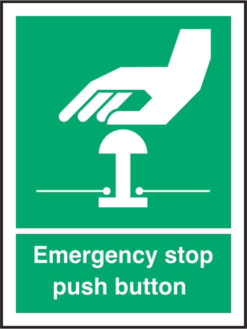 FirstAid 214 Emergency stop push button