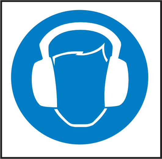 Man346 Ear Protection Icon Only