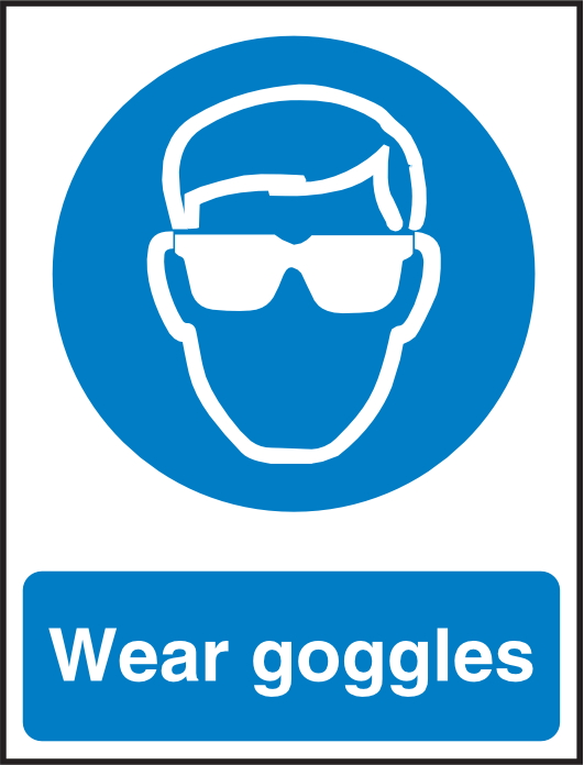 MAN357 Wear Goggles
